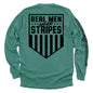Real Men Wear Stripes (Back Print) Shield Republic