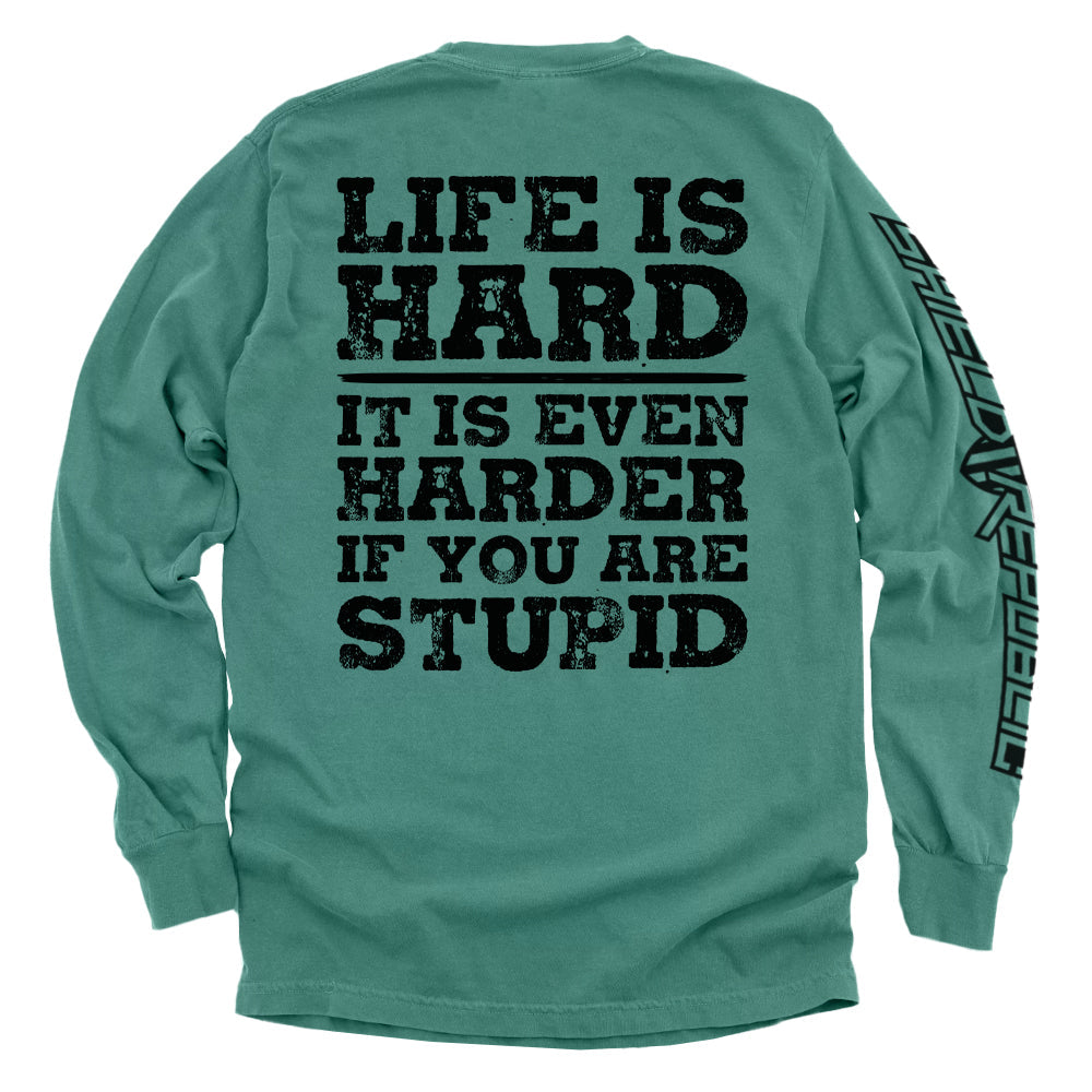Life Is Hard Shield Republic