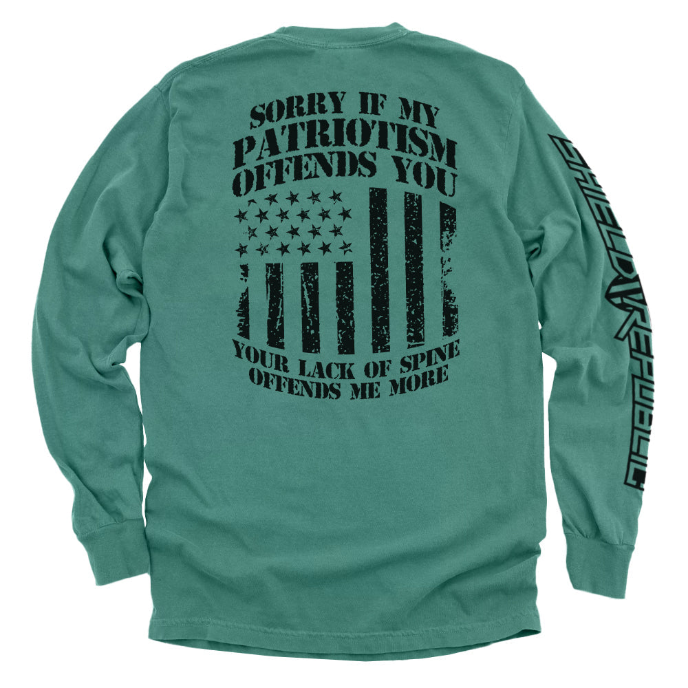 Sorry If My Patriotism Offends Shield Republic