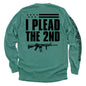 I Plead The 2nd (Back Print) Shield Republic
