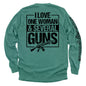 I Love One Woman & Several Guns Shield Republic