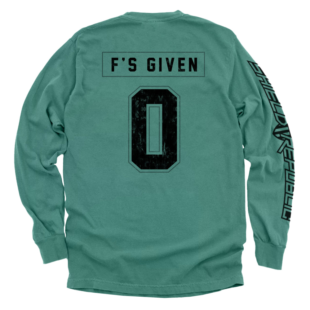Zero F's Given Jersey Shield Republic