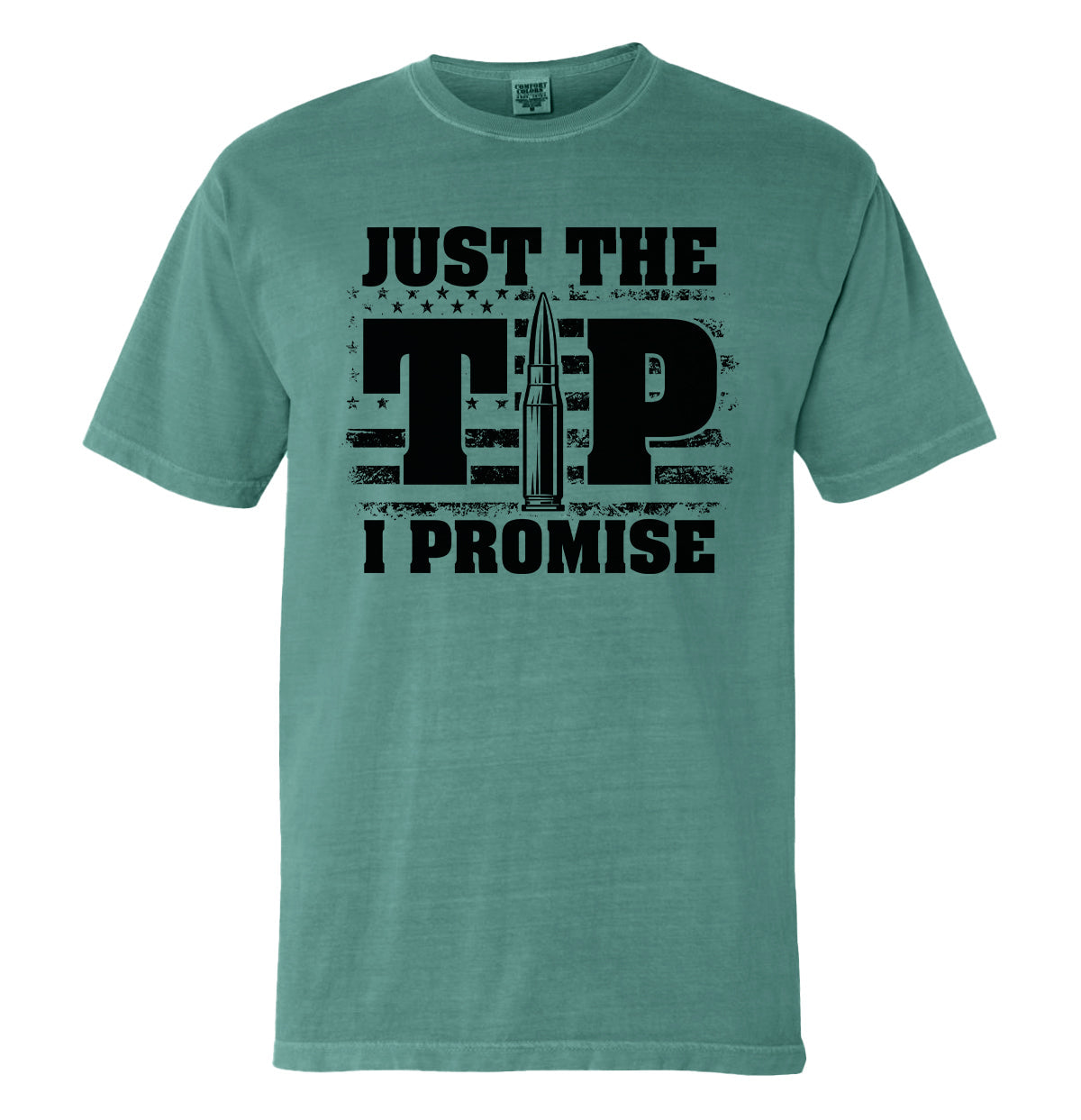 Just The Tip I Promise Flag (Front Print) Shield Republic