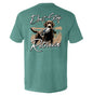 Don't Stop Retrievin' Chocolate Lab Shield Republic