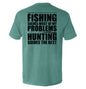 Fishing Solves Most Of My Problems Shield Republic