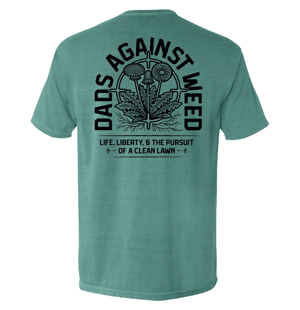 Dads Against Weed Black Shield Republic