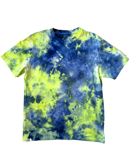 ICE DYED T-SHIRT Limelight (Fluorescent) Keep Company
