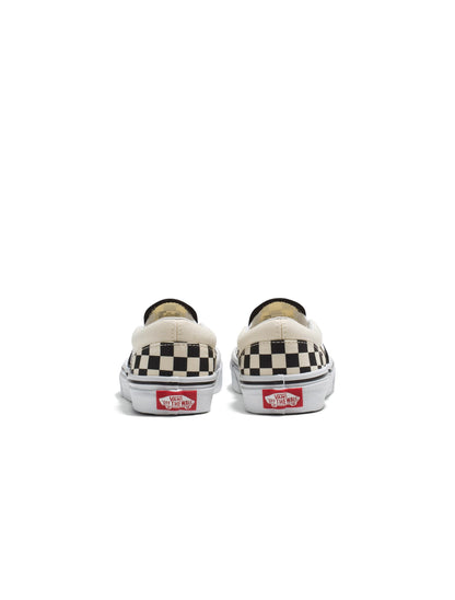 Vans (PS) Classic Slip-On - Checkerboard Denim Exchange