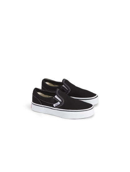 Vans (PS) Classic Slip-On - Black/White Denim Exchange