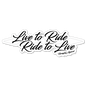 Live To Ride Sticker Horseplay Apparel