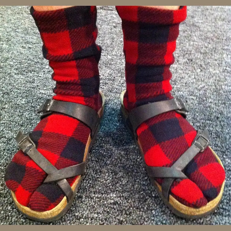 Polar Feet Fleece Tabi Socks - Lumberjack Polar Feet® LLC