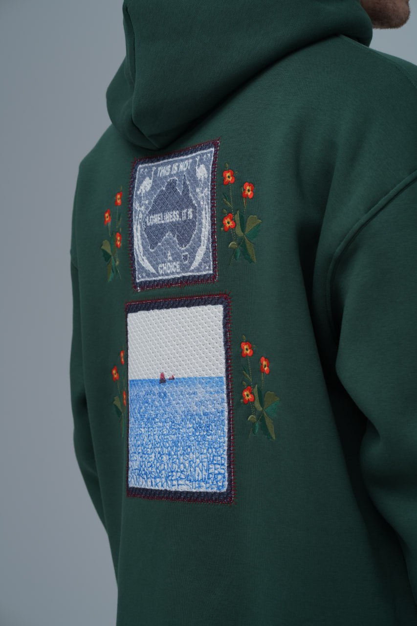 "Loneliness is a Choice" Artisan Hoodie Withinblack