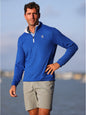Long Beach Quarter Zip Ultra Soft Lightweight White Water Life