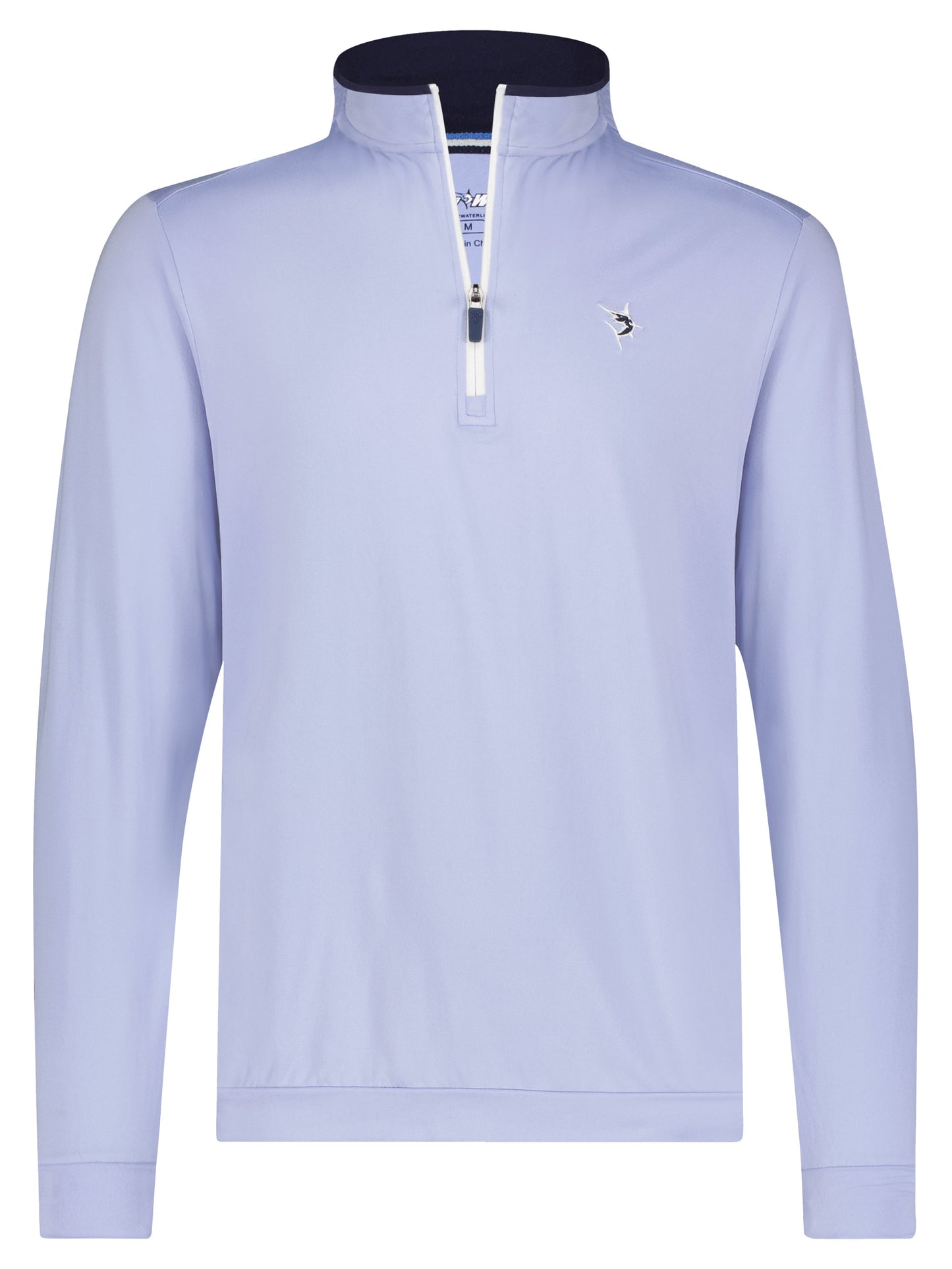 Long Beach Quarter Zip Ultra Soft Lightweight White Water Life