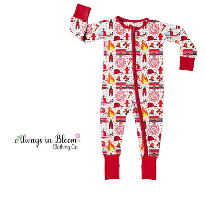 Bamboo Layette - Cute for a Cause - Red Rescue Always In Bloom Clothing Co