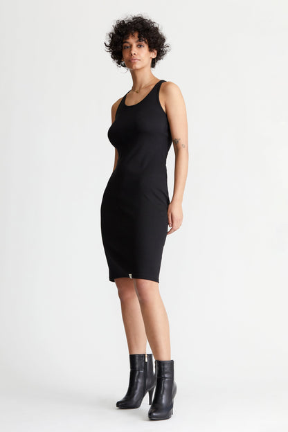 Pima Rib Knit L&L Racerback Dress LOVETRUST