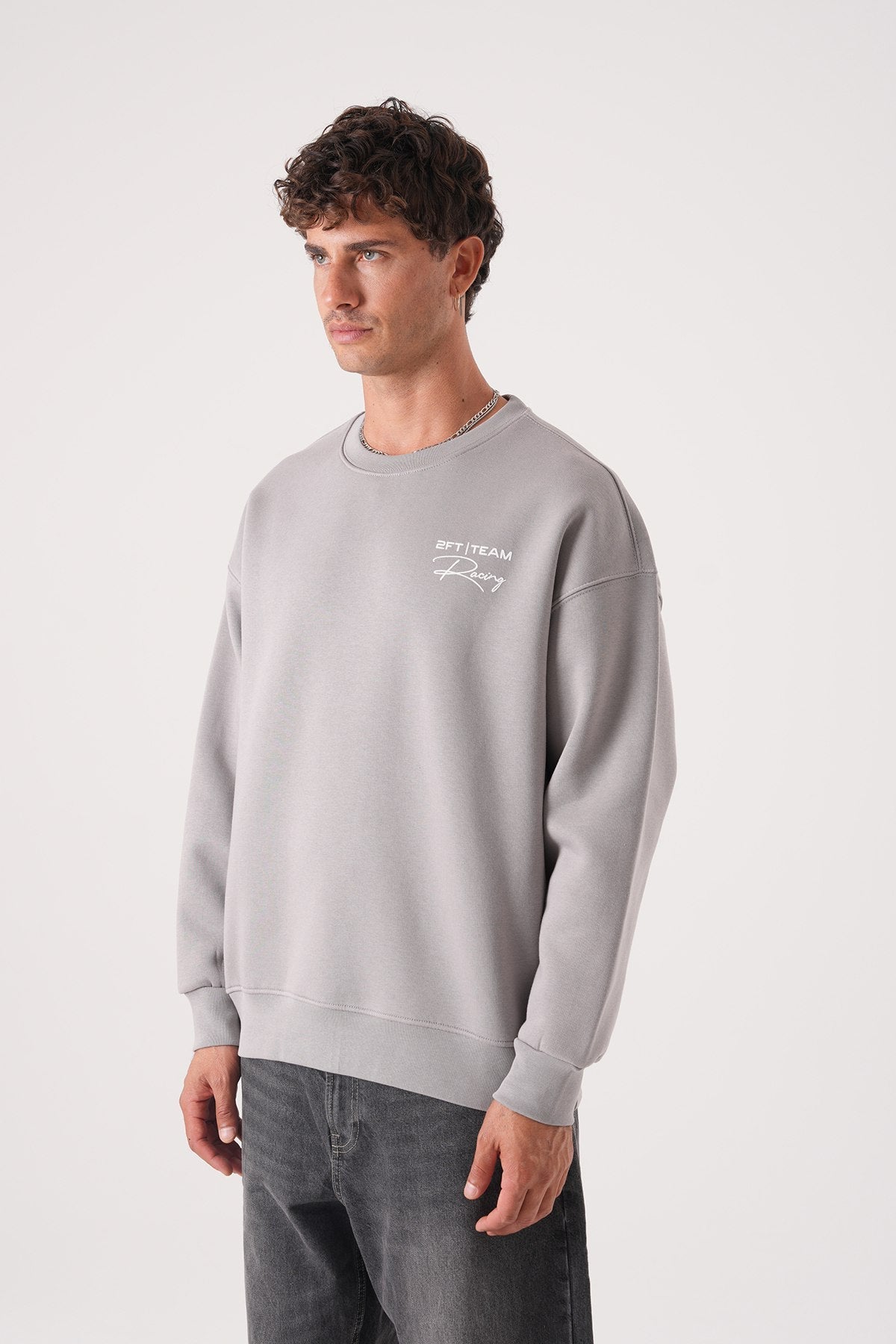 Lowkey Street Aesthetics 911 Racing Sweatshirt Withinblack