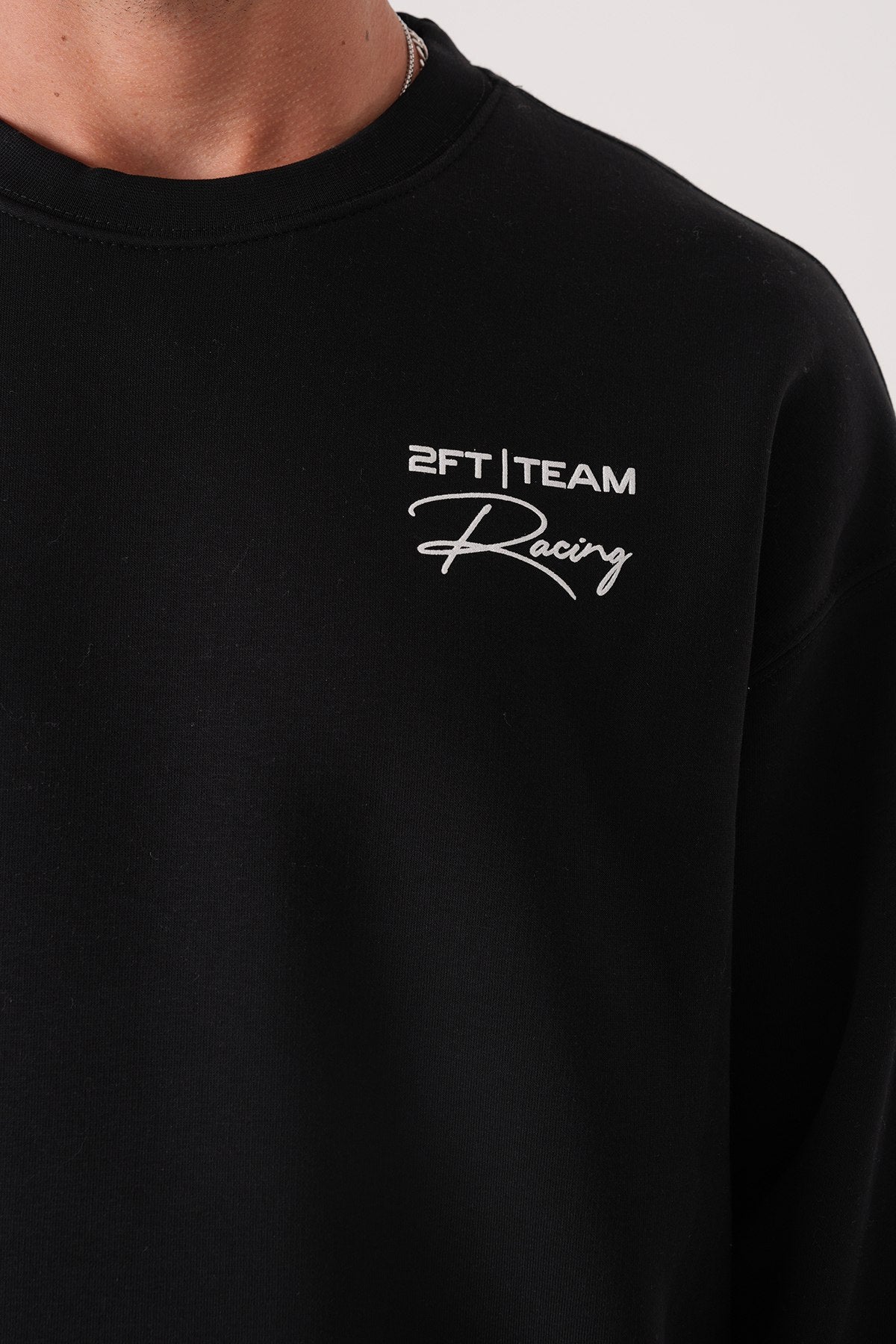 Lowkey Street Aesthetics 911 Racing Sweatshirt Withinblack