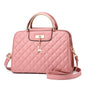 Fashionable Women's PU Leather Quilted Shoulder Bag
