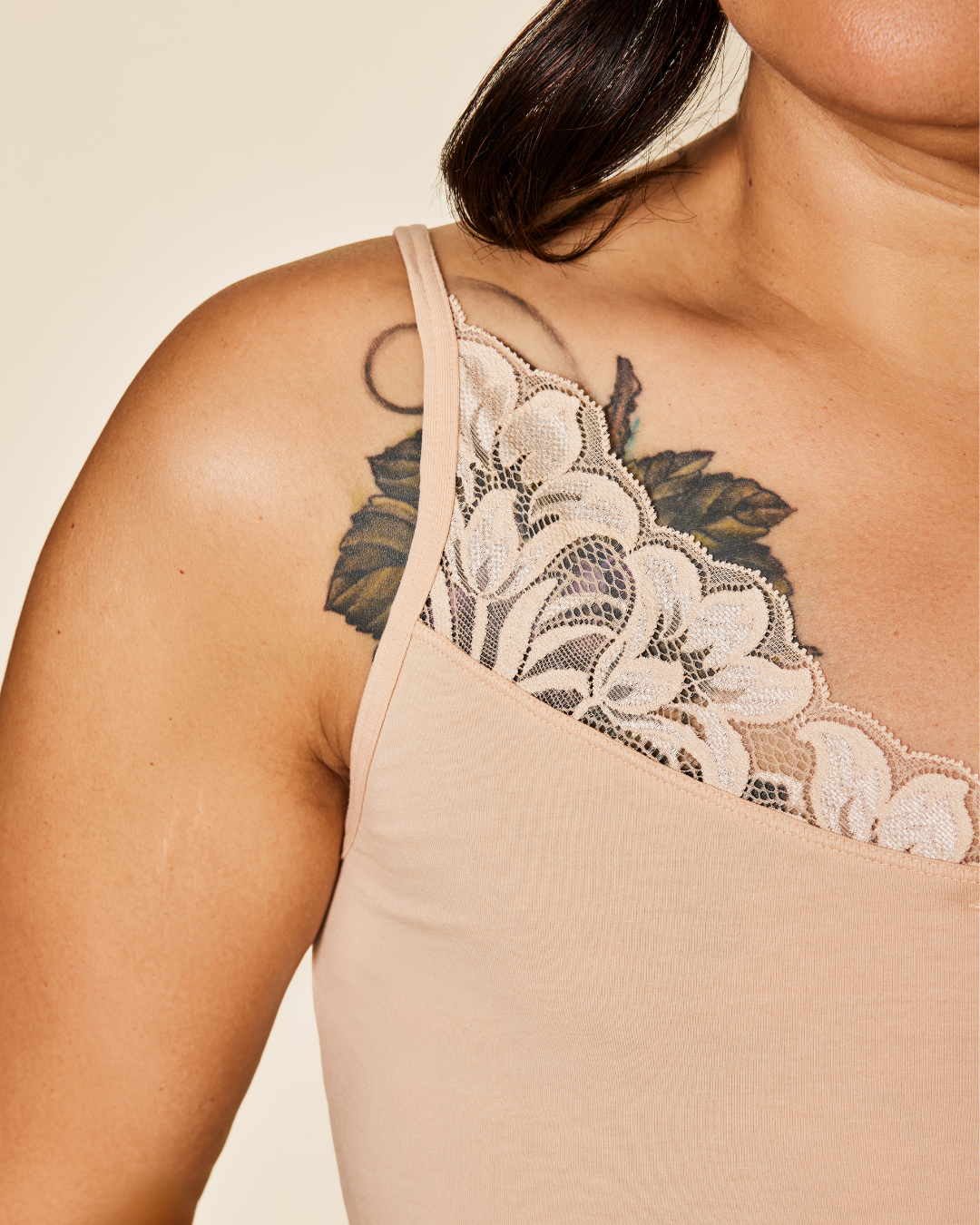 Luna Lace - Cotton Cami Meadow