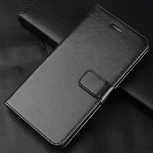 Wallet Stand PU Flip Leather Case For Honor 7C Pro Case On Honor 7A 7 A DUA-L22 Phone Case