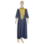 Plus Size Stand Collar Pocket Dress
