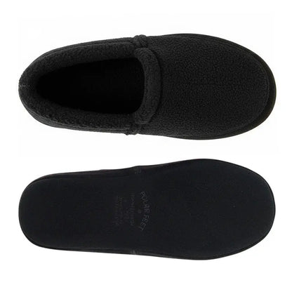 Polar Feet Men's Perfect Mocs - Black Berber Polar Feet® LLC