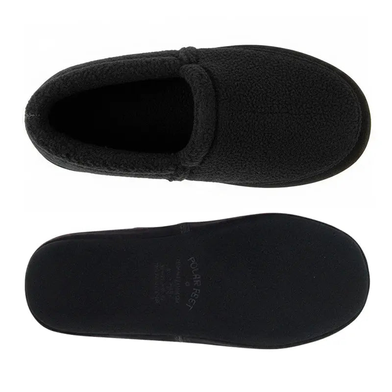Polar Feet Women's Perfect Mocs - Black Berber Polar Feet® LLC