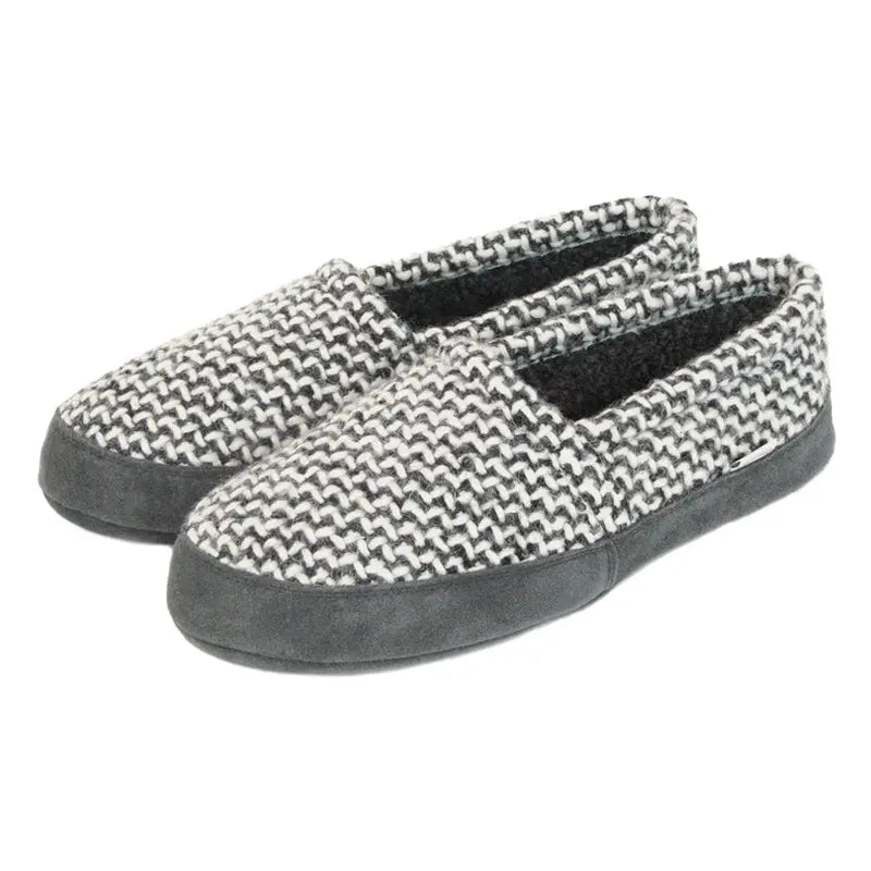 Polar Feet Men's Perfect Mocs Grey Wool Polar Feet® LLC