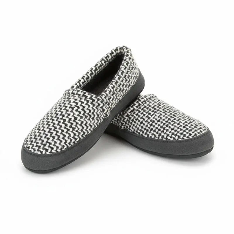 Polar Feet Men's Perfect Mocs Grey Wool Polar Feet® LLC