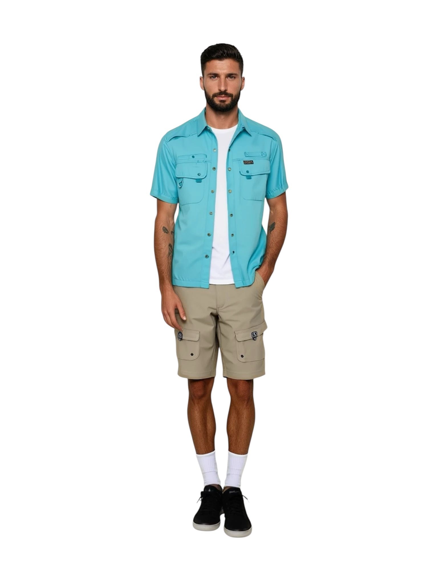 Men's Seacliff 2.0 S/S UV Vented Fishing Shirt Hook & Tackle