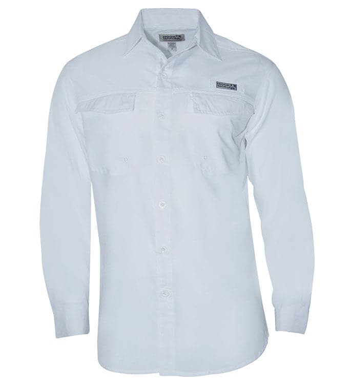Men's Coastline L/S UV Vented Fishing Shirt Hook & Tackle