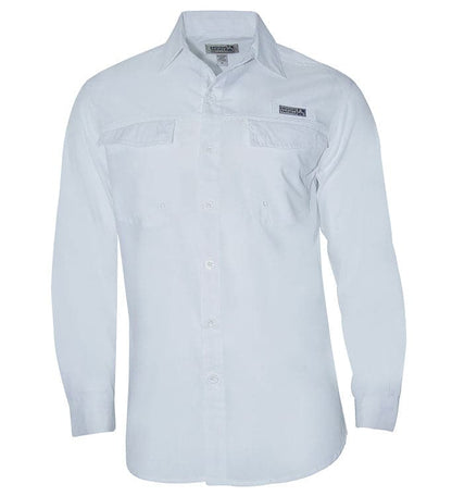 Men's Coastline L/S UV Vented Fishing Shirt Hook & Tackle