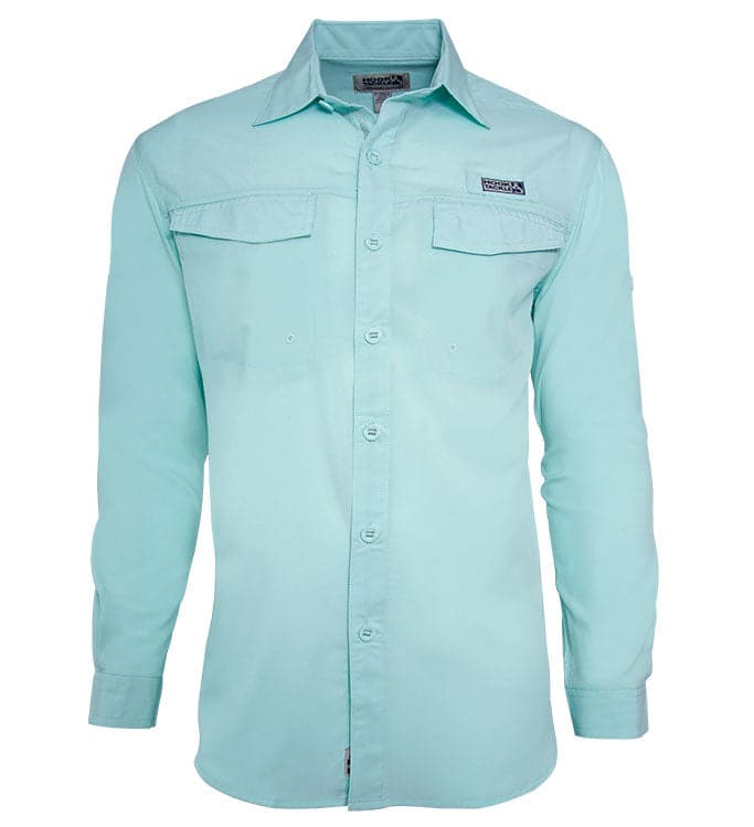 Men's Coastline L/S UV Vented Fishing Shirt Hook & Tackle