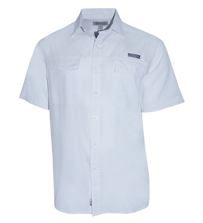 Men's Coastline S/S UV Vented Fishing Shirt Hook & Tackle