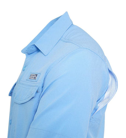 Men's Coastline S/S UV Vented Fishing Shirt Hook & Tackle