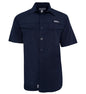 Men's Coastline S/S UV Vented Fishing Shirt Hook & Tackle