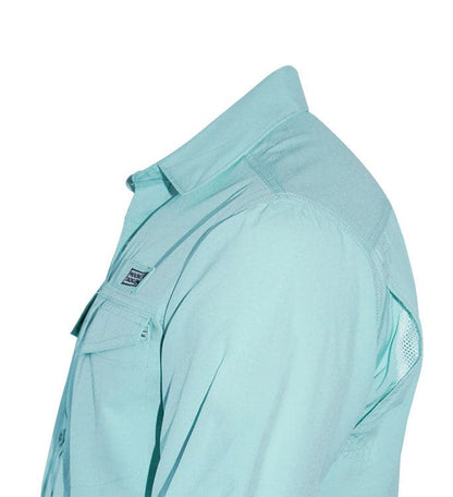 Men's Coastline S/S UV Vented Fishing Shirt Hook & Tackle