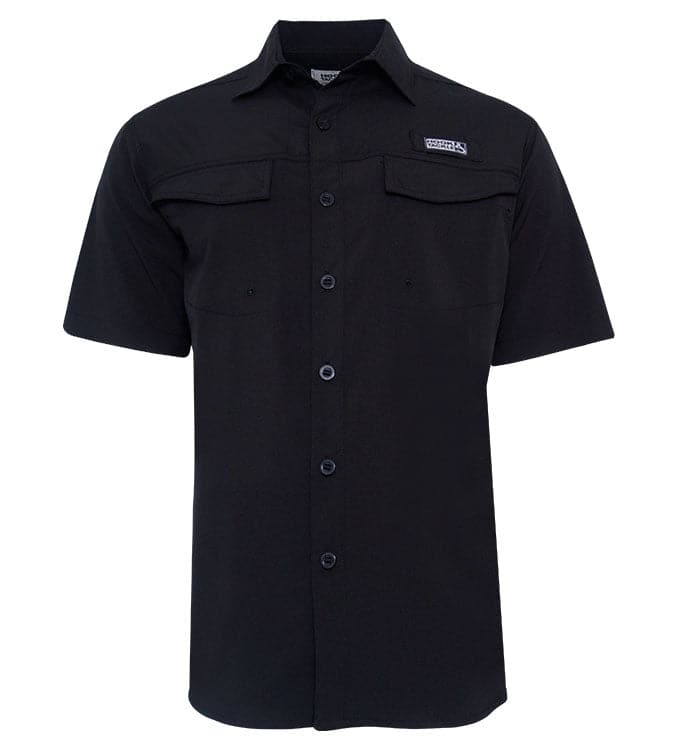 Men's Coastline S/S UV Vented Fishing Shirt Hook & Tackle