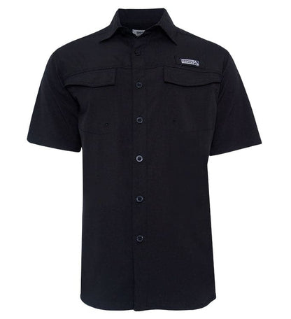 Men's Coastline S/S UV Vented Fishing Shirt Hook & Tackle