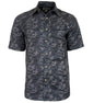 Men's Dot Camo UV Vented Fishing Shirt Hook & Tackle