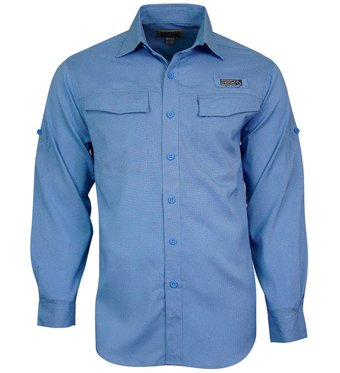 Men's Troller L/S UV Vented Fishing Shirt Hook & Tackle