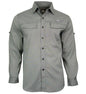 Men's Troller L/S UV Vented Fishing Shirt Hook & Tackle