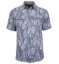 Men's Geo Camo UV Vented Fishing Shirt
