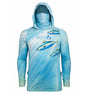Men's Tuna Abyss UV Fishing Hoodie Gaiter Hook & Tackle