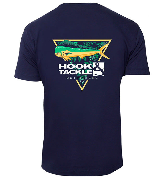 Men's Mahi Tropics Premium T-Shirt Hook & Tackle