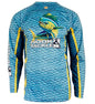 Men's Mahi Scales L/S UV Fishing Shirt Hook & Tackle