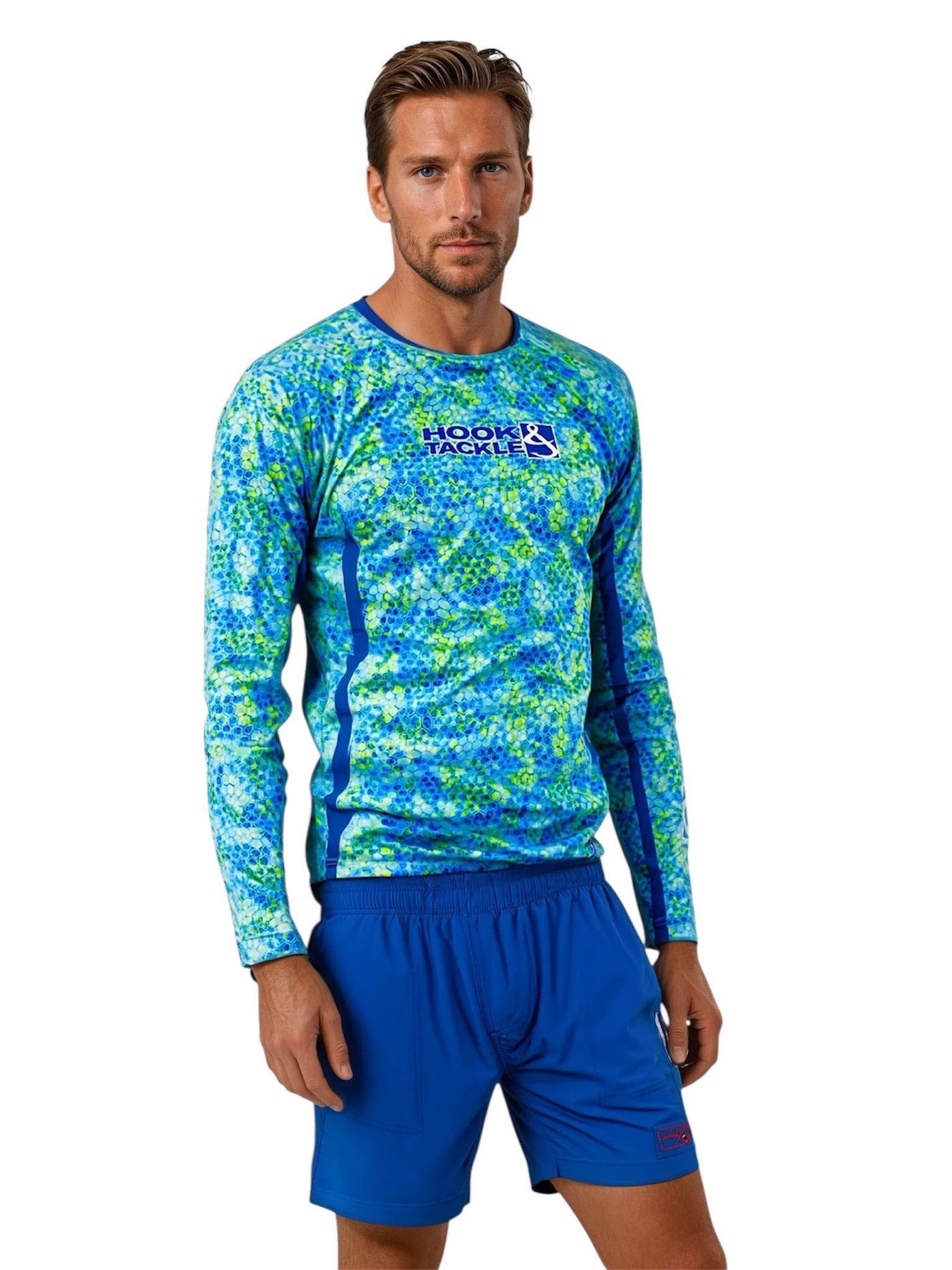 Men's Hexa Dreams L/S UV Fishing Shirt Hook & Tackle