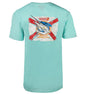 Men's Reel Southern Florida Flag T-Shirt Hook & Tackle