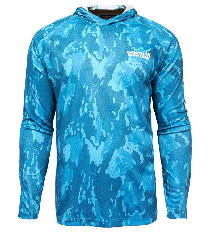 Men's Reef Bay L/S UV Fishing Hoodie Hook & Tackle